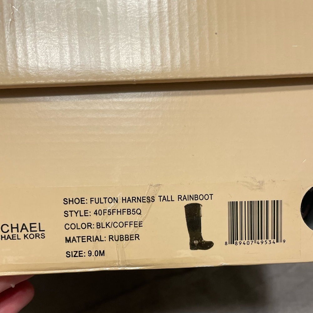 Michael Kors Rain Boots - Two-Toned - Picture 2 of 5